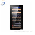 Cheap black compressor small wine refrigerator with storage